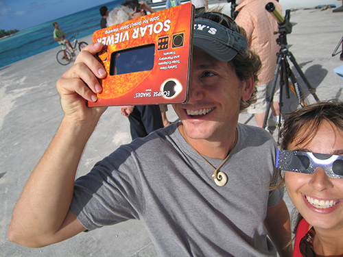 Jason and Lara take looks at partial states of the eclipse