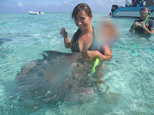 Lara's feeling a little startled