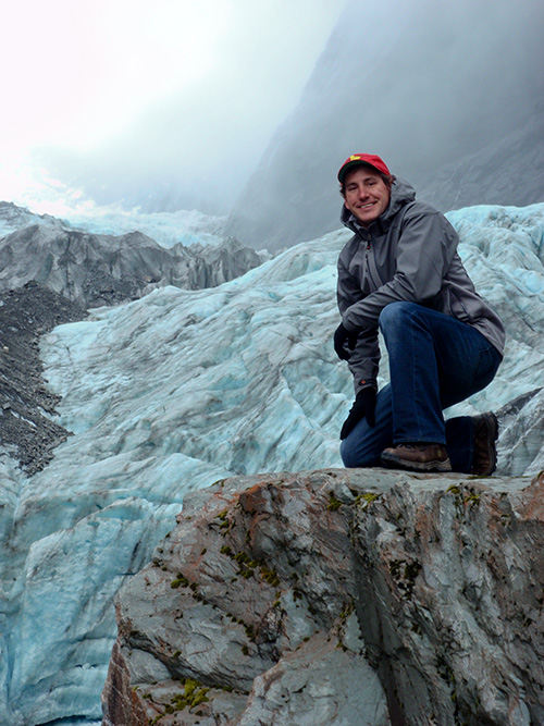 At the base of Franz Josef