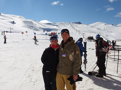 After a great day at Cardrona.