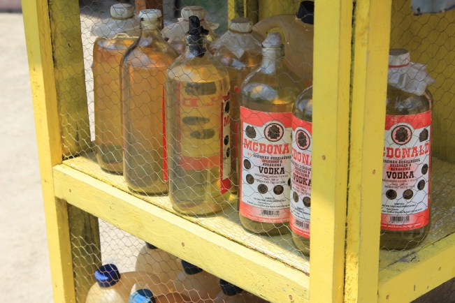 Motorbike gas station 